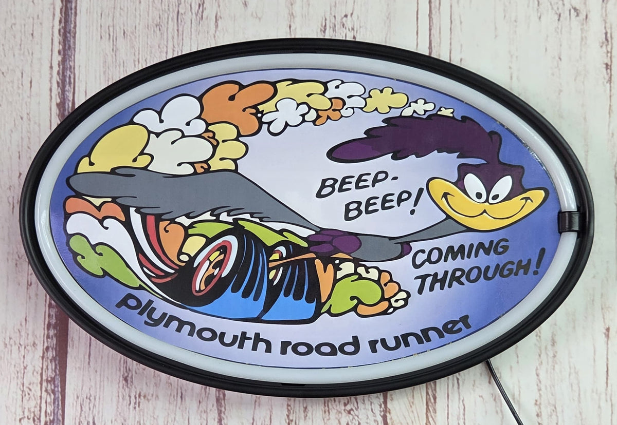 Plymouth Road Runner led oval