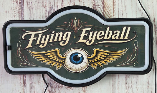Flying Eyeball led rope