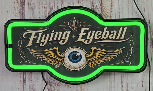 Flying Eyeball led rope
