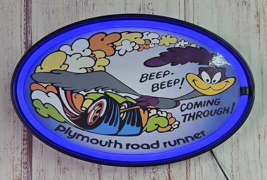 Plymouth Road Runner led oval