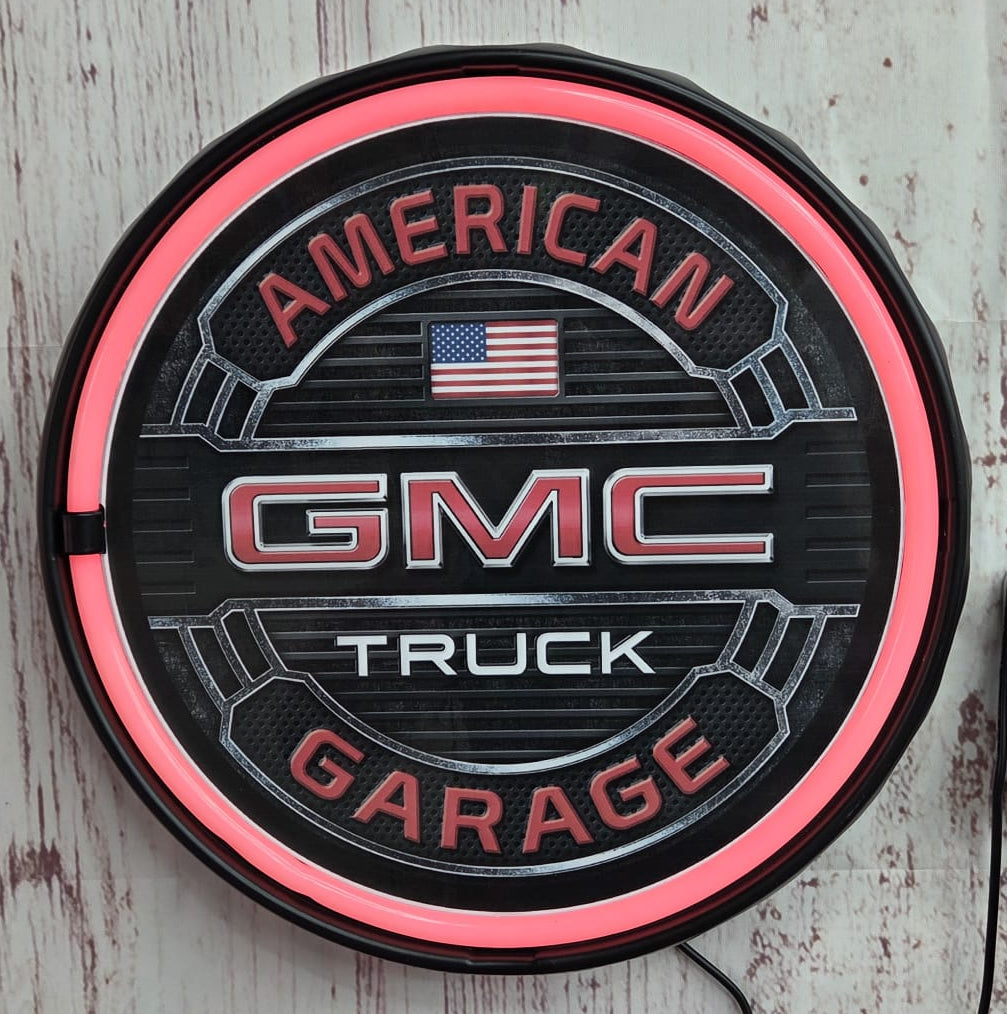 GMC American Garage led rope round