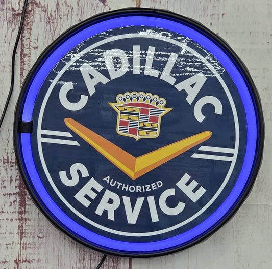 Cadillac Service led rope round