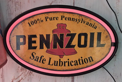 Pennzoil led oval