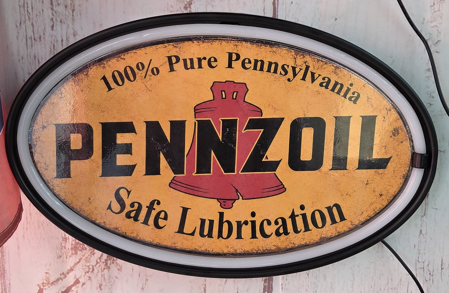 Pennzoil led oval