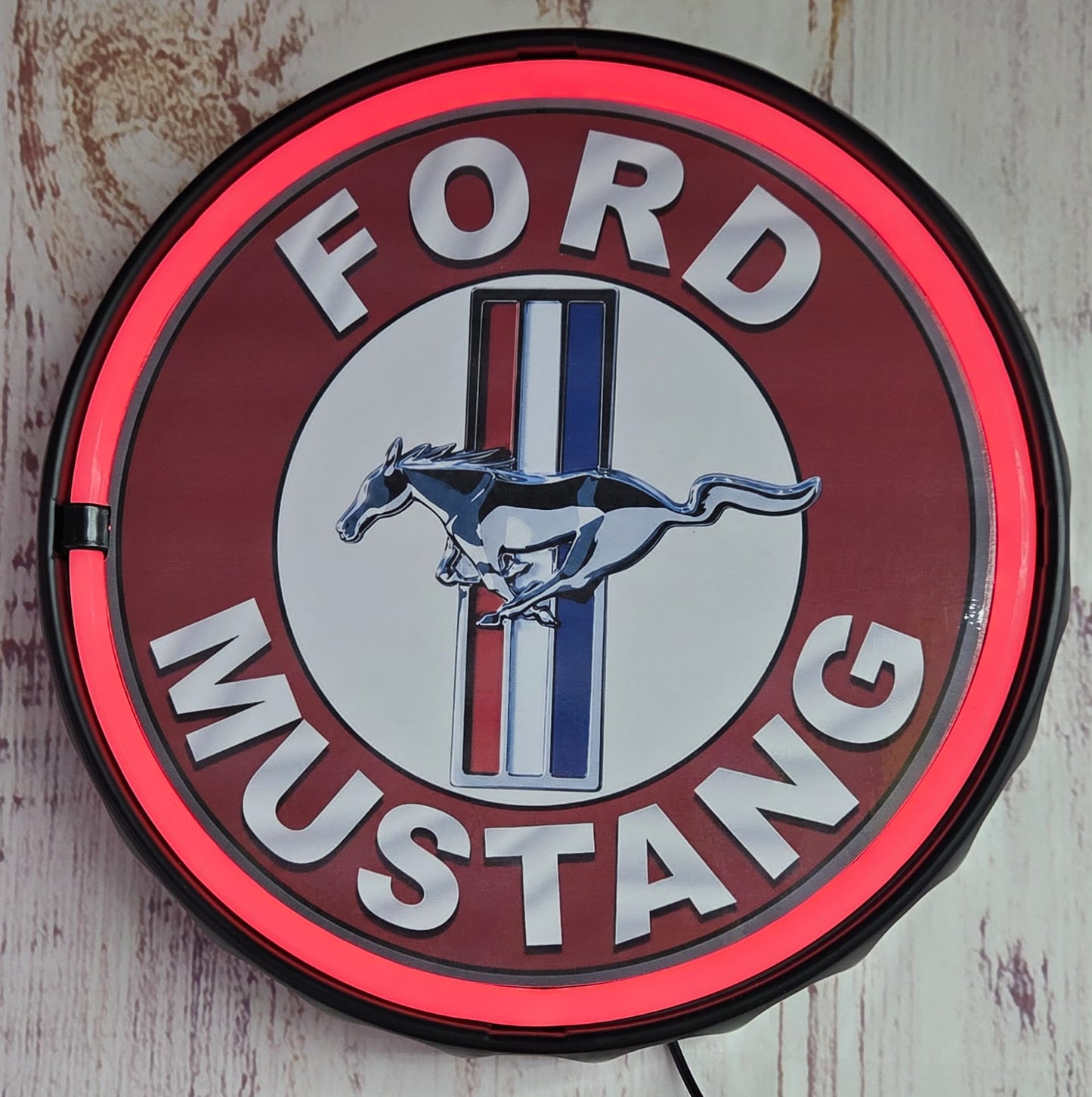Ford Mustang led rope round