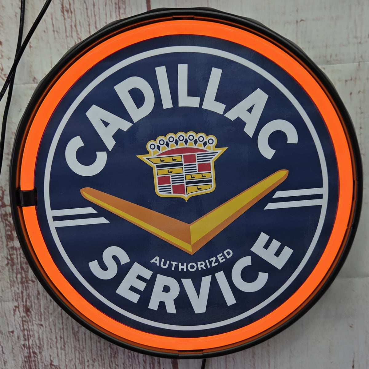 Cadillac Service led rope round