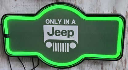 Only in a Jeep led rope