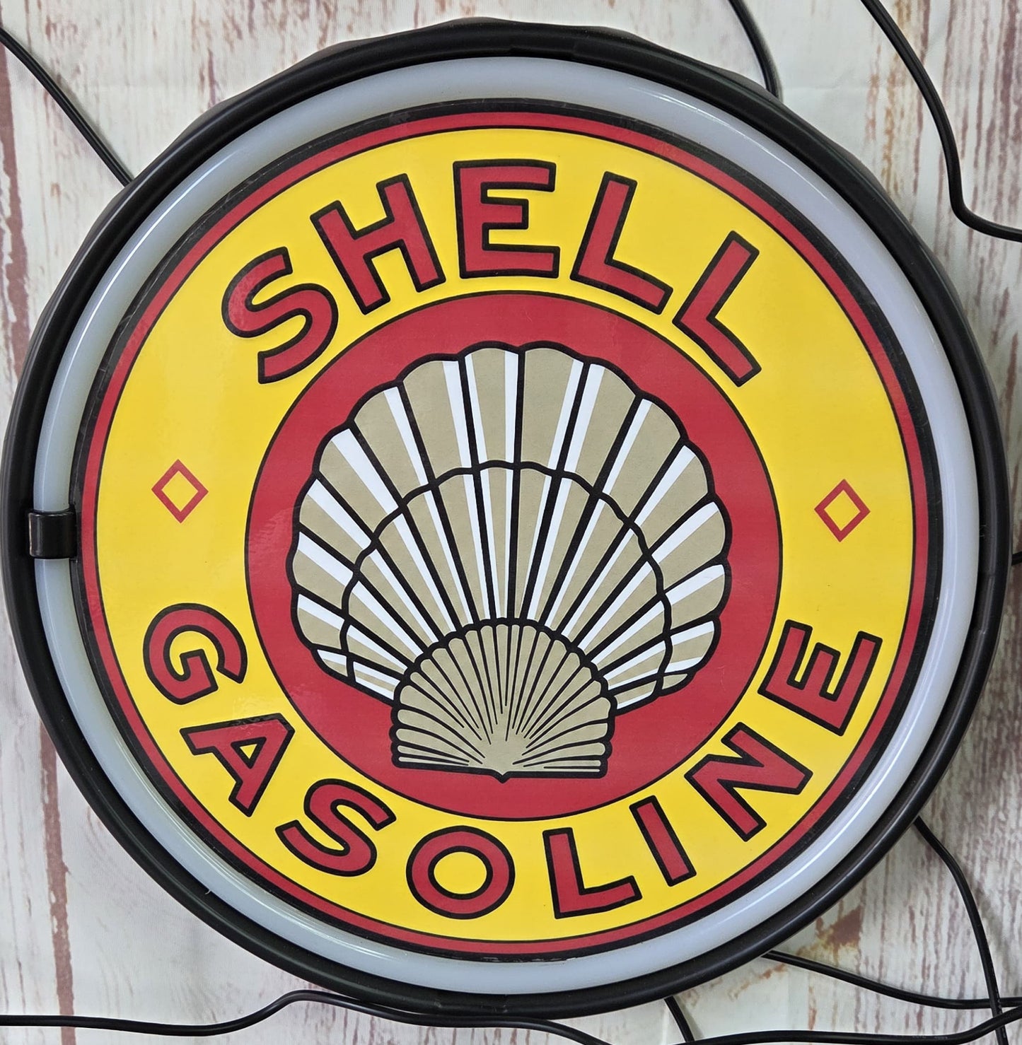 Shell gasoline led round