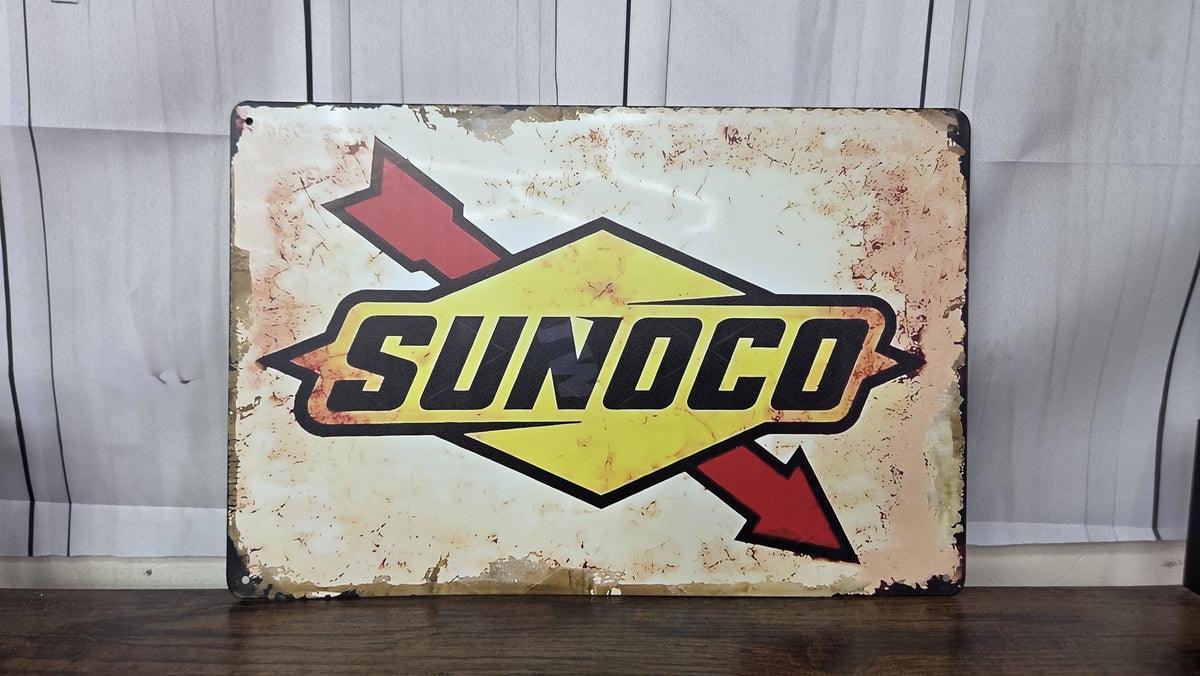 Sunoco Metal Sign
