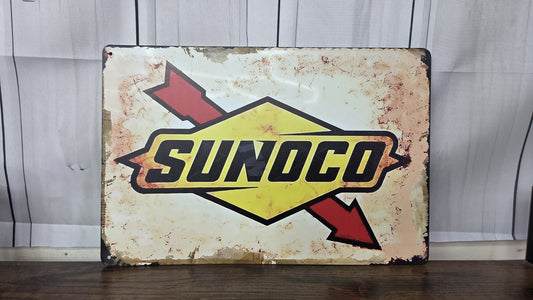 Sunoco Metal Sign