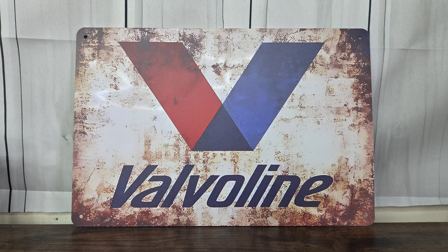 Valvoline Metal Sign