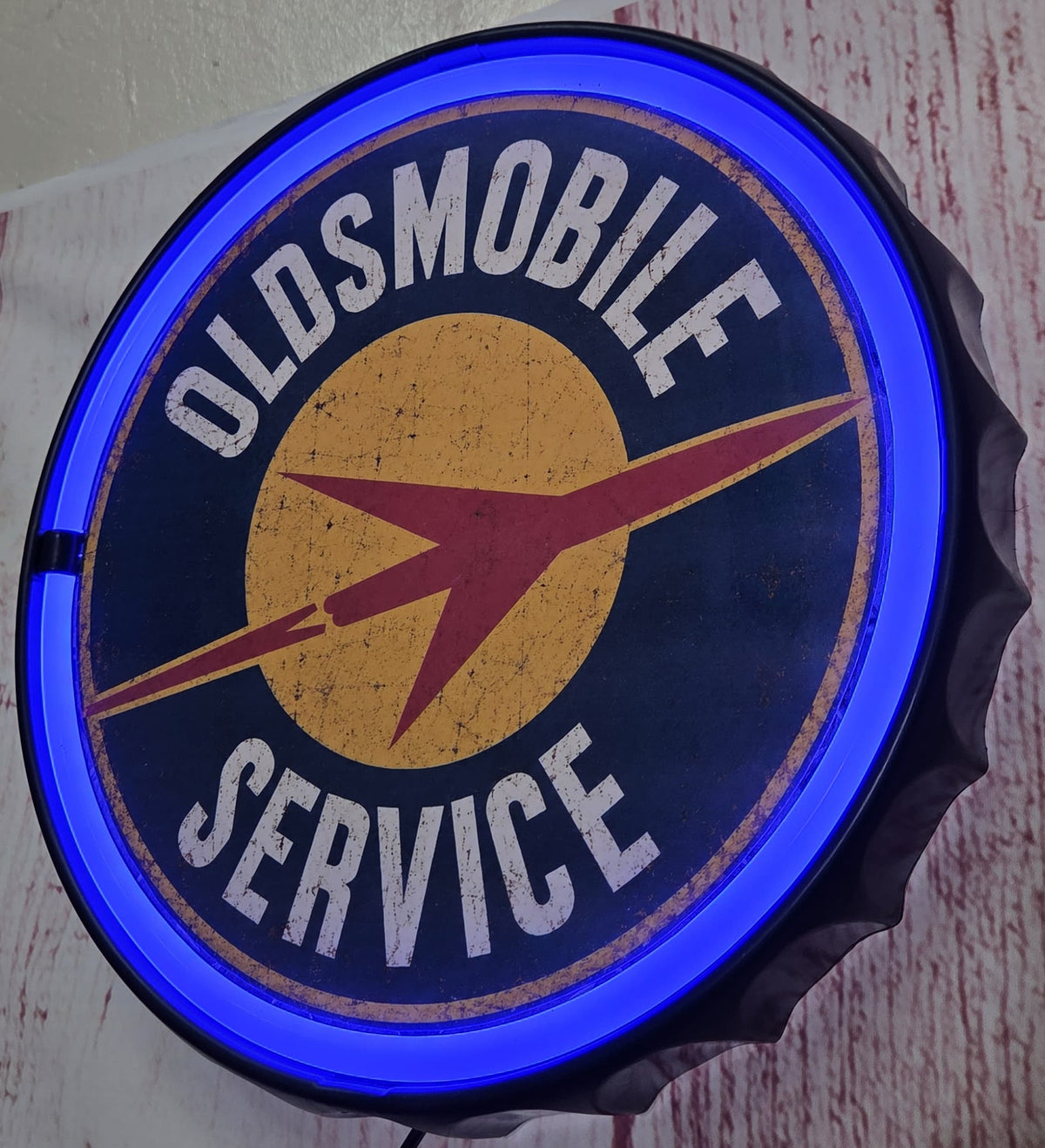 Oldsmobile service led rope round