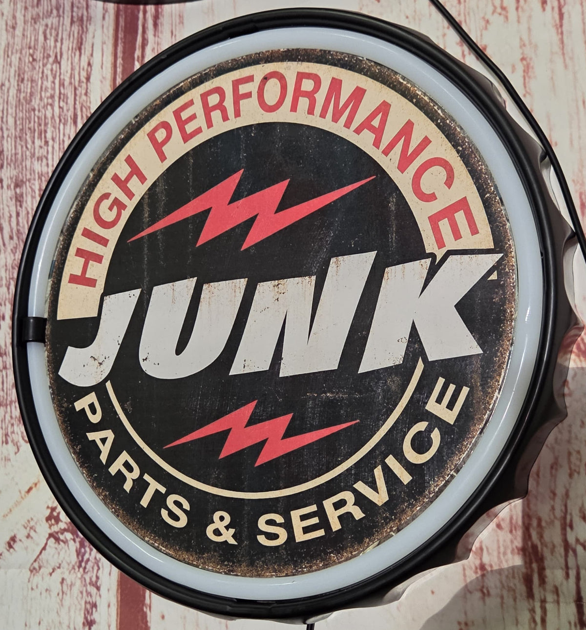 Junk led rope round