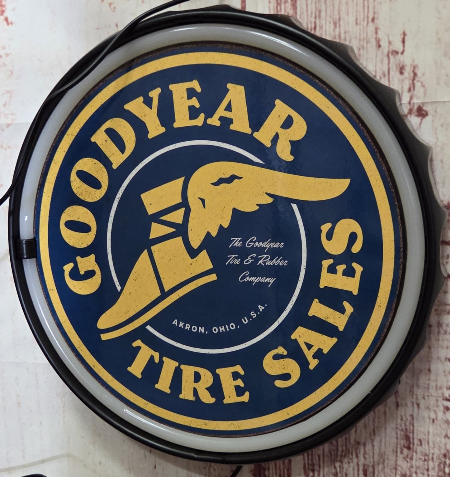 Goodyear led rope round