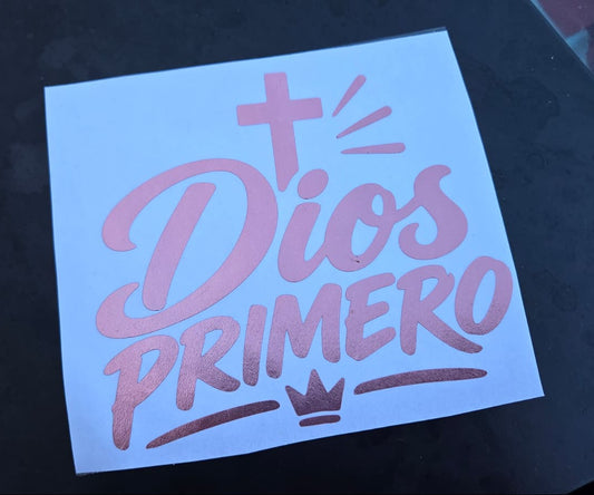 STICKER DIOS PRIMERO