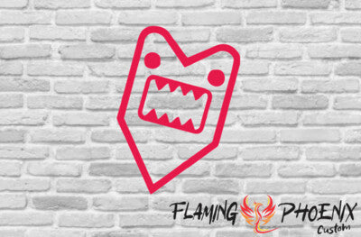 Vinyl Stickers arrow tow domo
