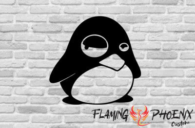 STICKER PENGUIN SUSPICIOUS