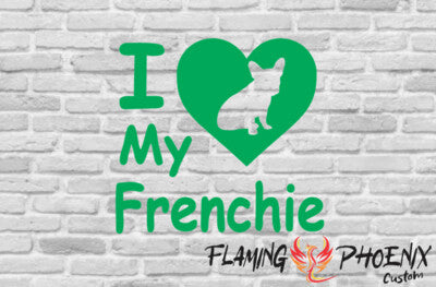 STICKER I LOVE MY FRENCHIE