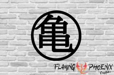 STICKER GOKU EMBLEM DRAGON BALL