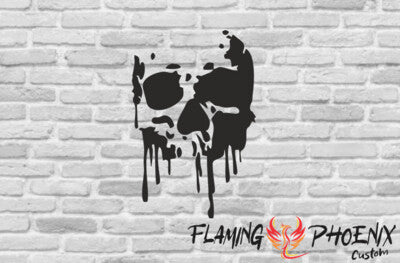 STICKER SKULL SHADOW