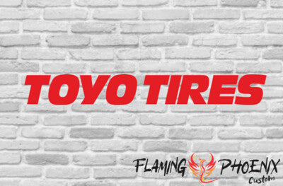 STICKER TOYO TIRES