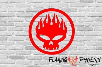 STICKER OFFSPRING SKULL