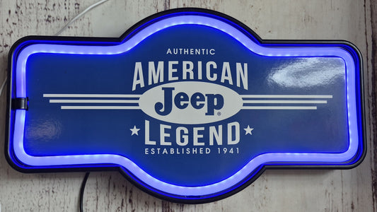 Jeep led rope