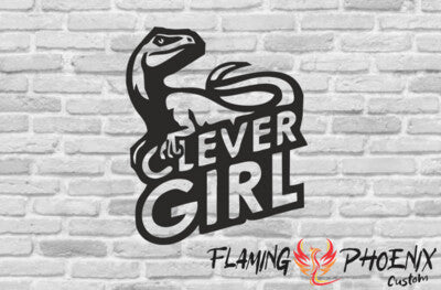 STICKER CLEVER GIRL
