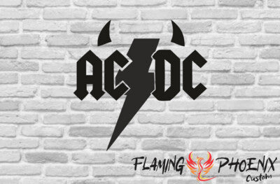 STICKER ACDC LIGHTNING