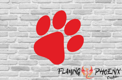 STICKER DOG FOOTPRINT