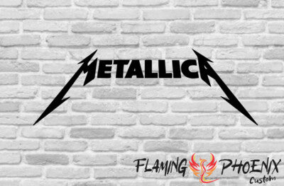 STICKER METALLICA LOGO