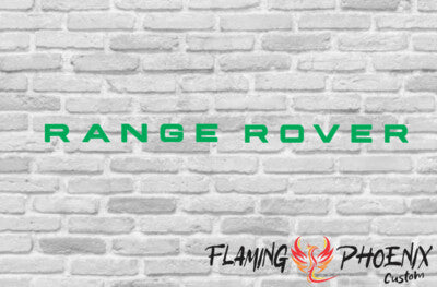 STICKER RANGE ROVER