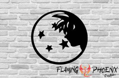 STICKER GOKU BALL DRAGON BALL