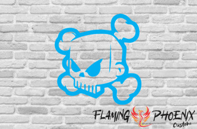 STICKER SKULL BLOCK