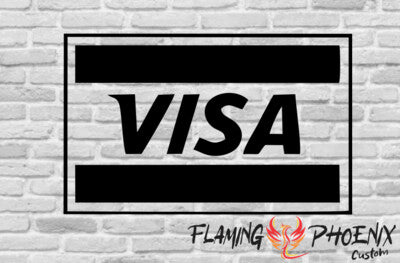 STICKER VISA LOGO