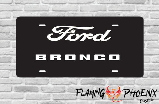 Decorative plate Bronco
