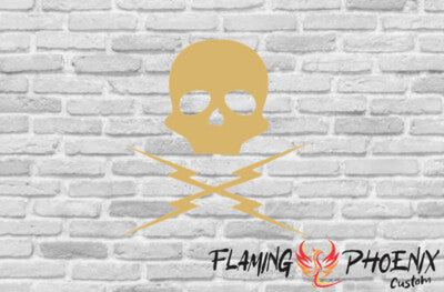 STICKER SKULL DEATH PROOF