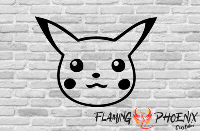 STICKER PIKACHU FACE