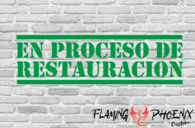STICKER EN PROCESO DE RESTAURACIÓN