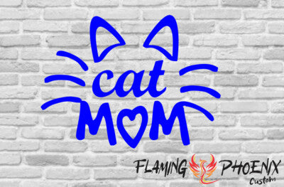 STICKER CAT MOM