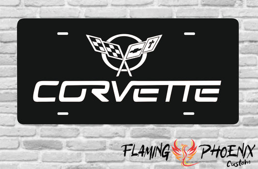 Decorative plate Corvette