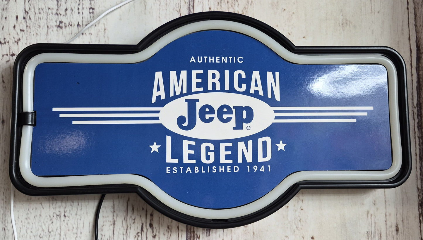Jeep led rope