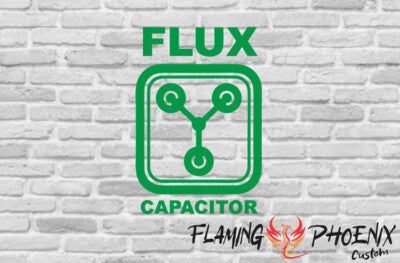 STICKER FLUX CAPACITOR