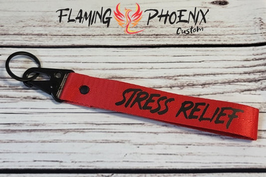Stress Relief strap keychain