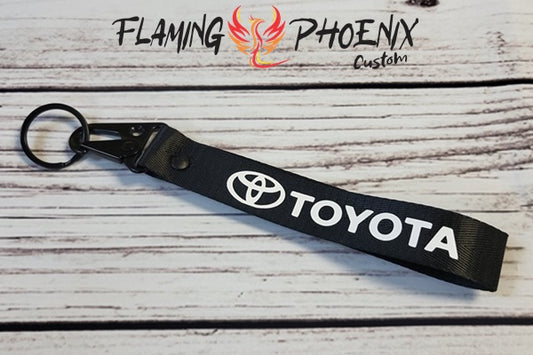 Toyota strap keychain
