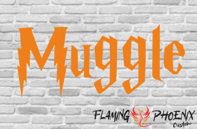 STICKER MUGGLE HARRY POTTER