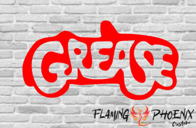STICKER GREASE CAR