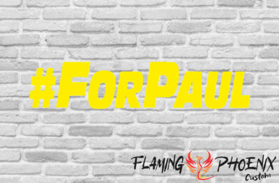 STICKER FOR PAUL