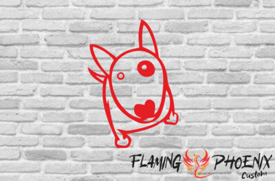 STICKER BULLTERRIER