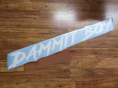 STICKER DAMMIT BOY